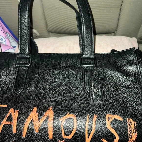 Coach X Jean Michel Basquiat Graham Structured Tote Bag - Picture 5 of 14